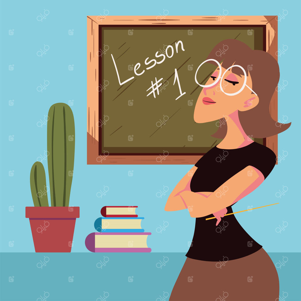 بازگشت معلم زن به مدرسه