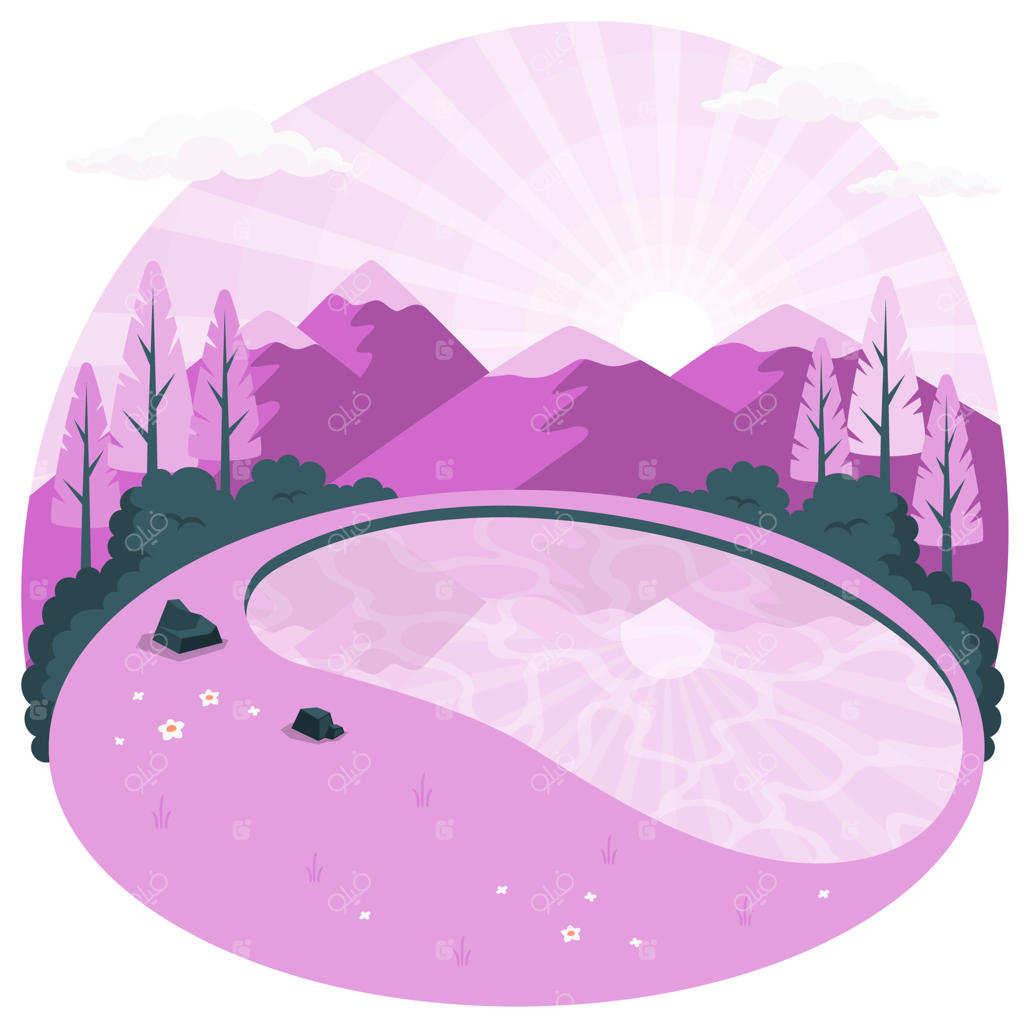 تصویرسازی مفهوم طلوع خورشید