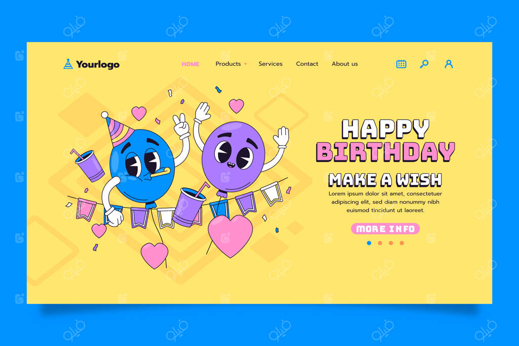 طراحی پترن تولد