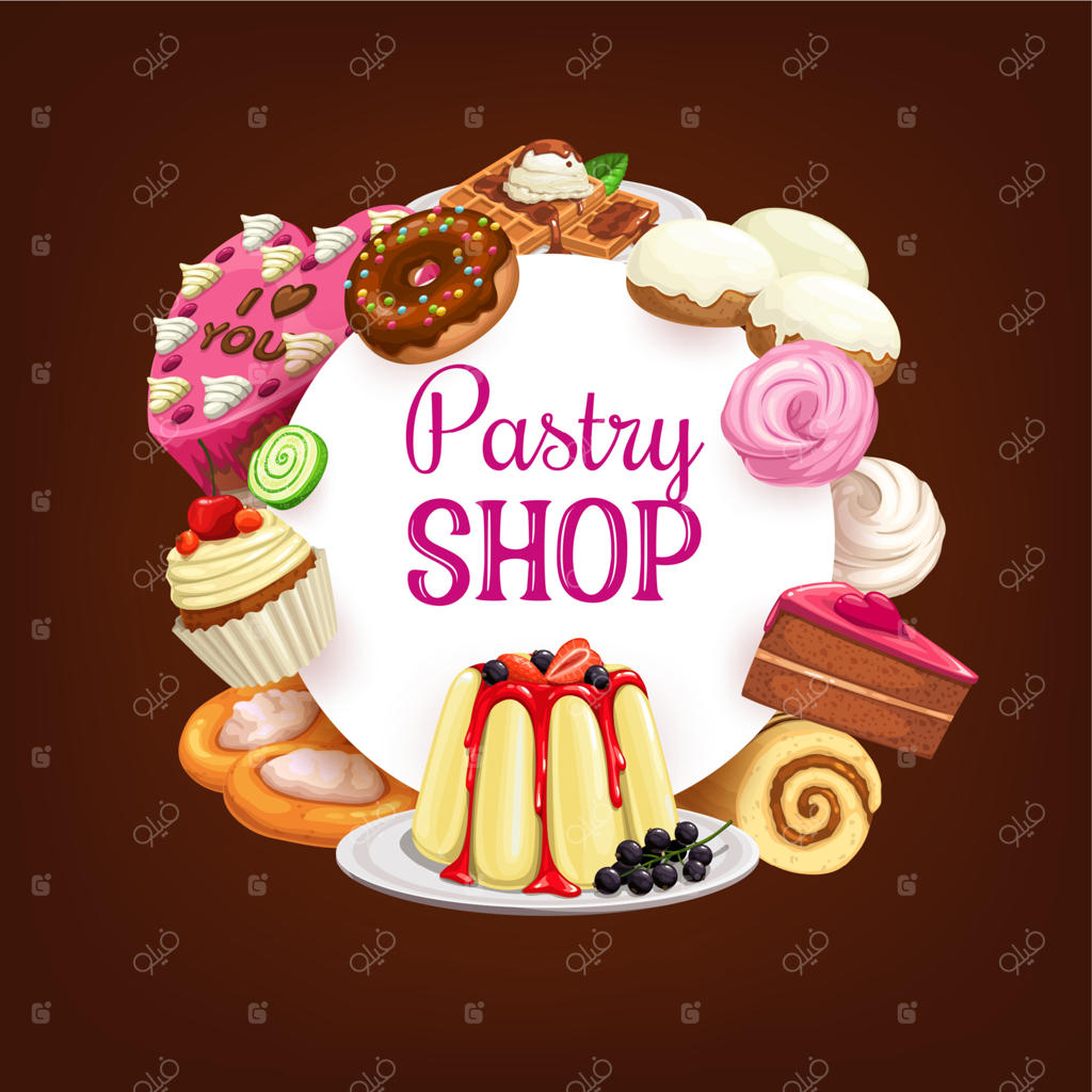 کیک و شیرینی‌های قنادی، دسرهای شکلاتی