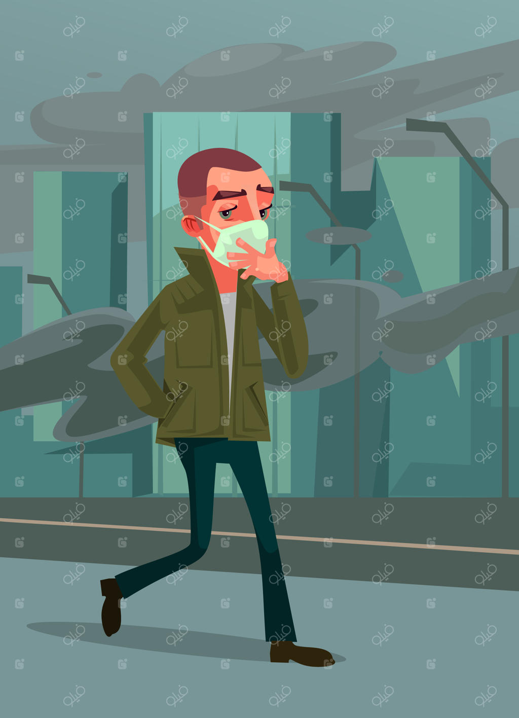 انتشار آلودگی محیط زیست