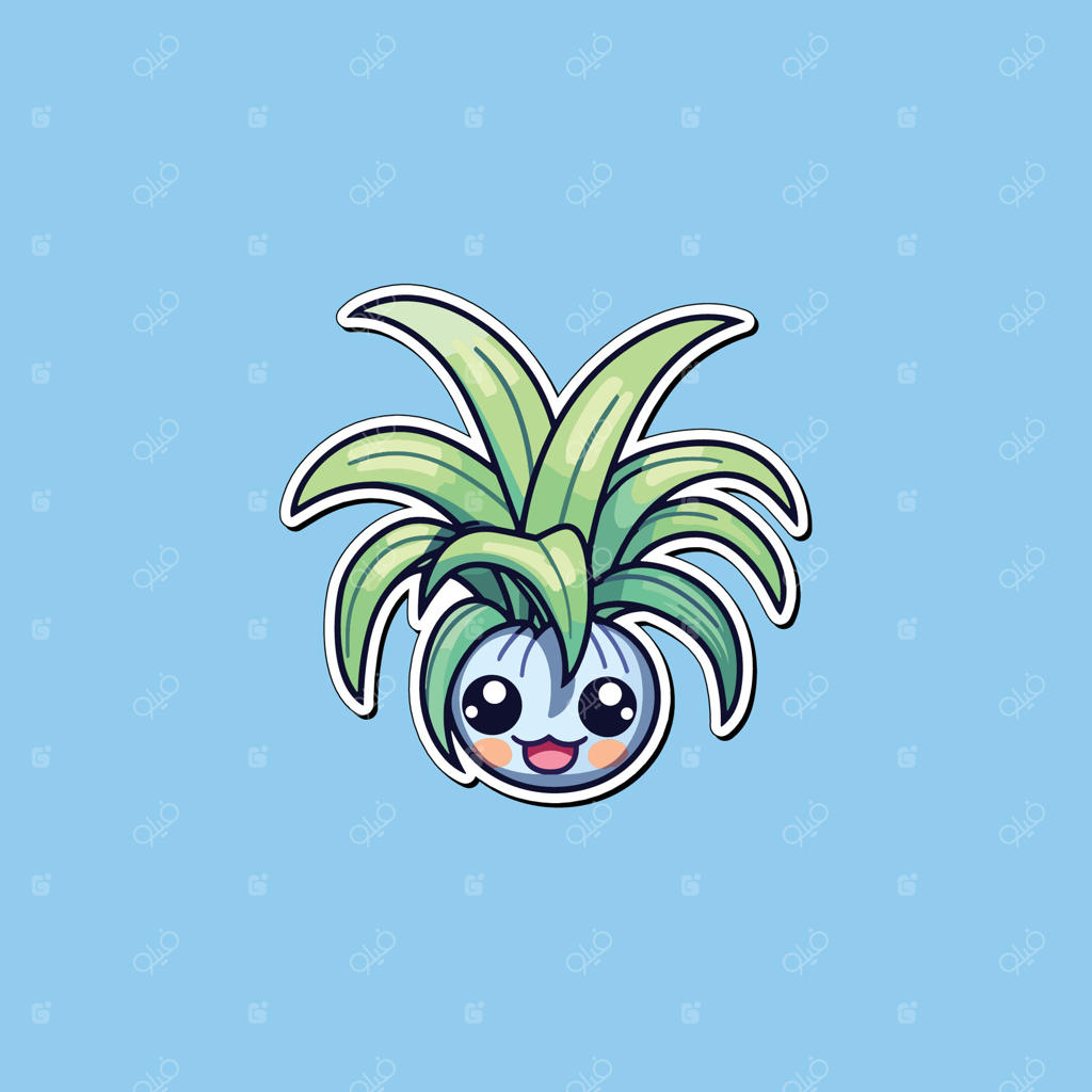 برچسب گیاه عنکبوتی: تصویر کارتونی بامزه