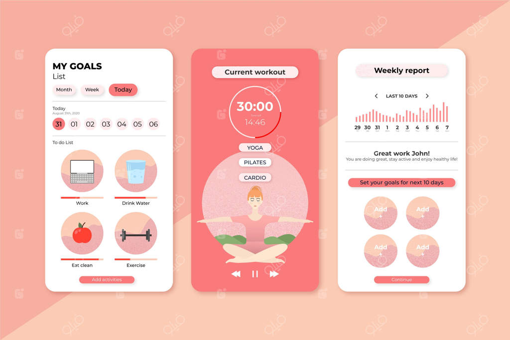 برنامه ردیابی اهداف و عادت‌ها