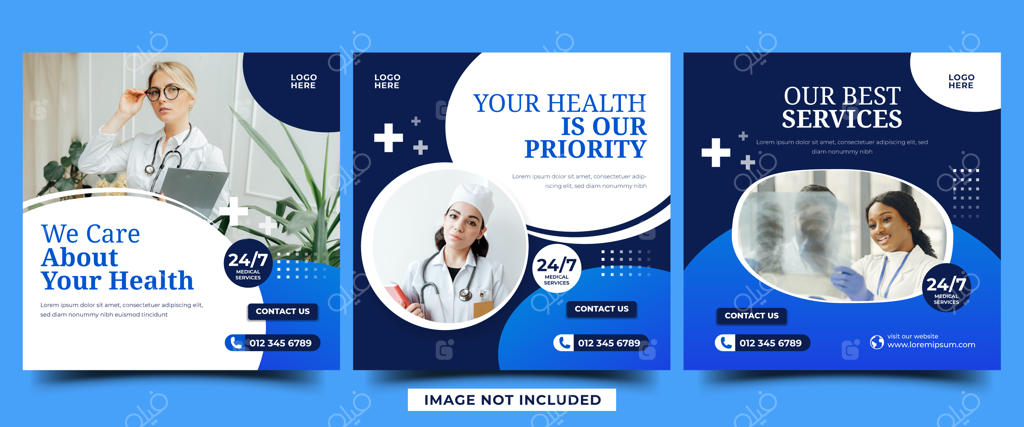 پترن پست شبکه‌های اجتماعی برای خدمات پزشکی و مراقبت‌های بهداشتی