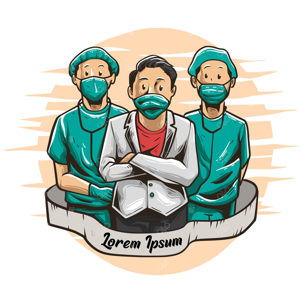 تصویر پزشکان و پرستاران