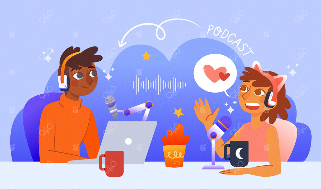 مفهوم پادکست برای مجری و روزنامه‌نگار