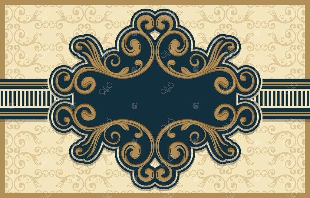 قاب تزئینی لوکس با سبک کلاسیک