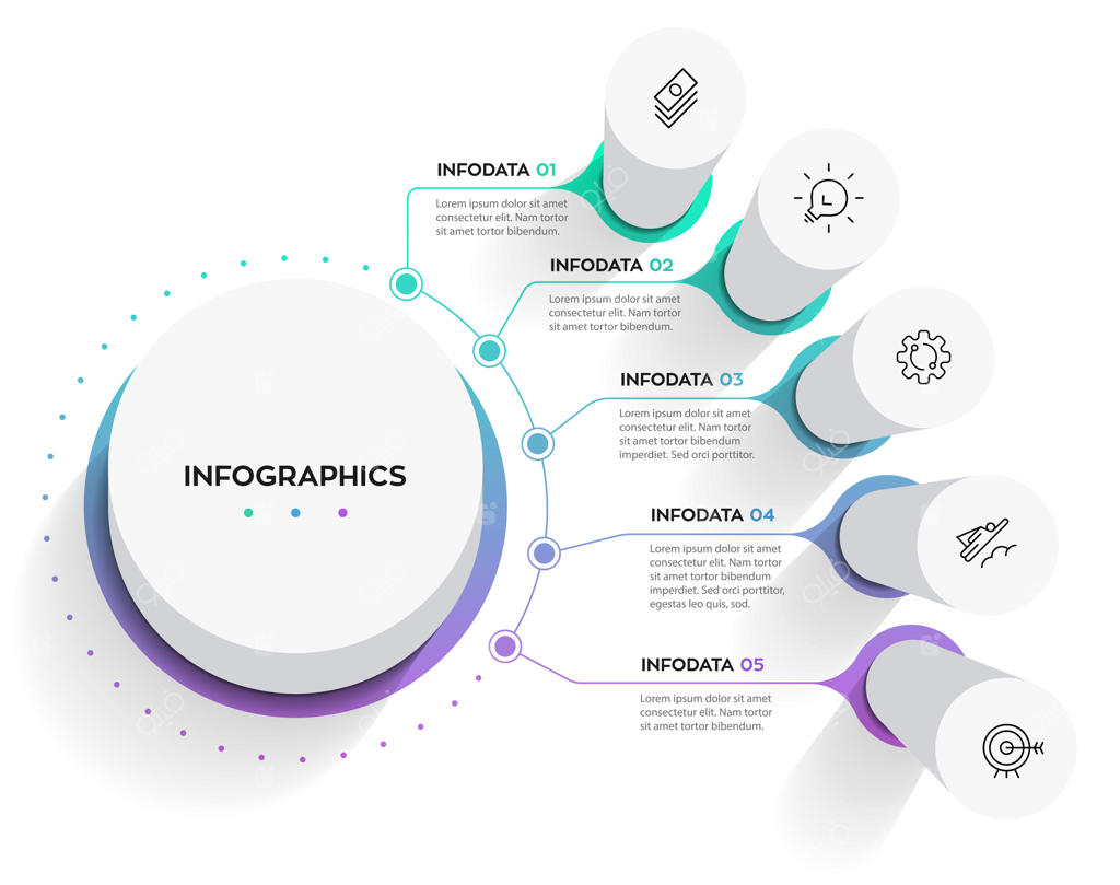 قالب اینفوگرافیک