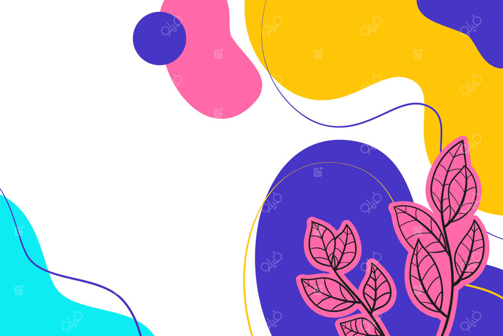 پس‌زمینه طرح‌های خط‌خطی دستی