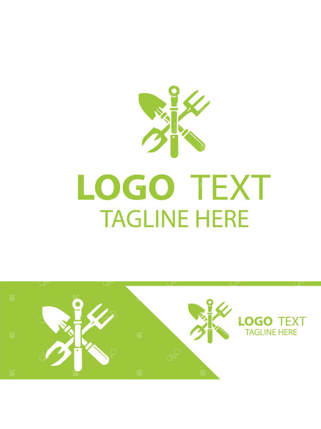 لوگوی باغبانی "رویاهای باغ سبز"