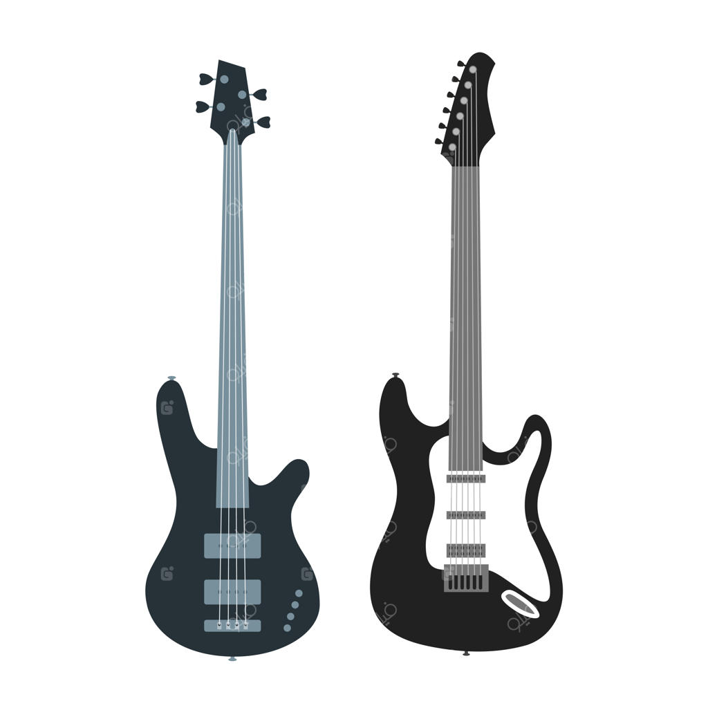 ست گیتار الکتریک مشکی، نماد موسیقی راک اند رول
