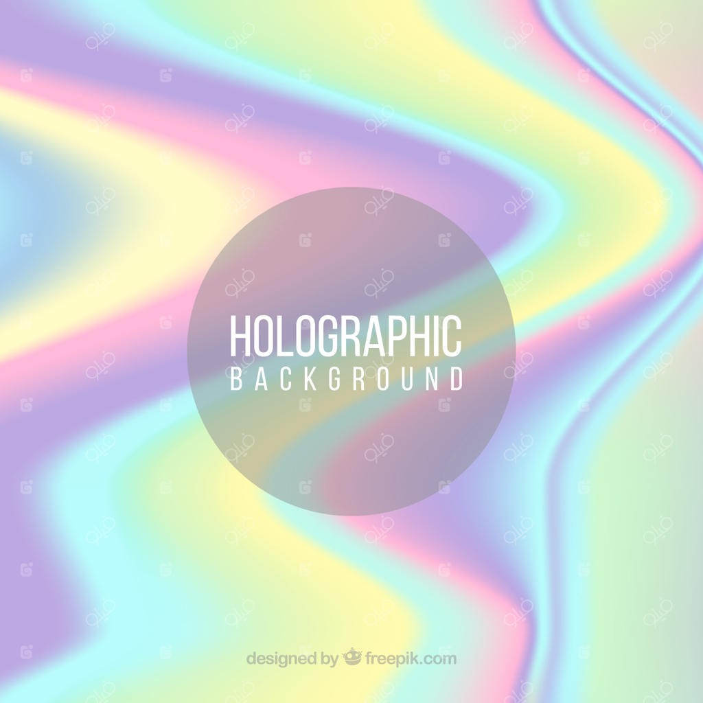 پس‌زمینه موج‌های رنگارنگ