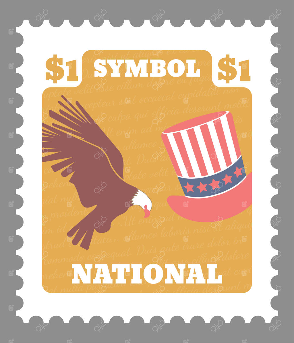 نشان ملی آمریکا: مهر با نقش عقاب