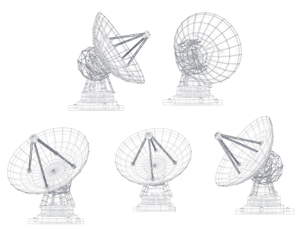 مجموعه وکتور آنتن رادیویی، نجوم و تحقیقات فضایی
