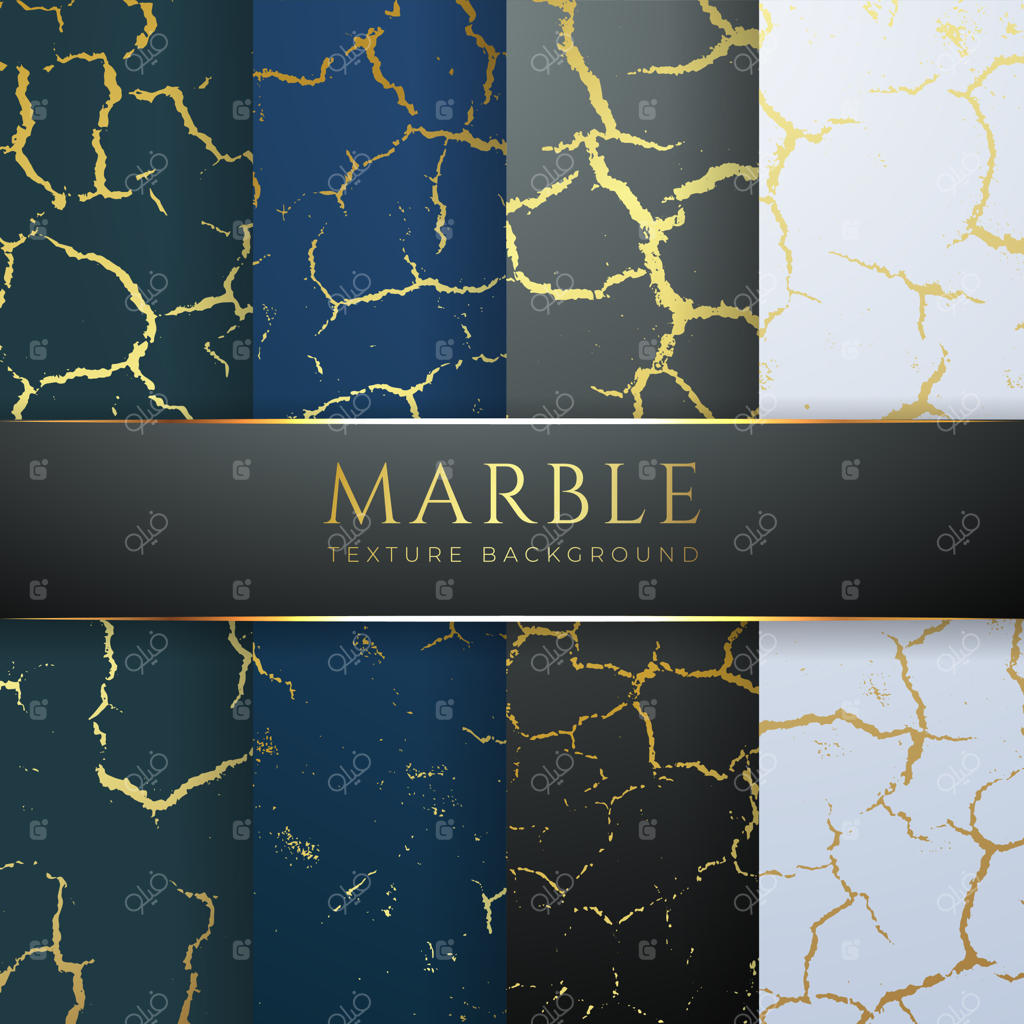 بافت‌های پس‌زمینه مرمر طلایی