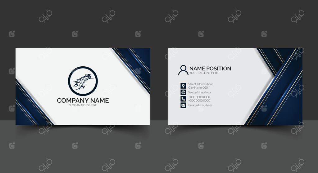 طراحی قالب کارت ویزیت شرکتی مدرن