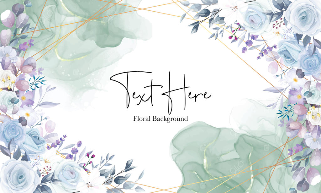 طرح پس‌زمینه گل‌دار سفید و زیبا