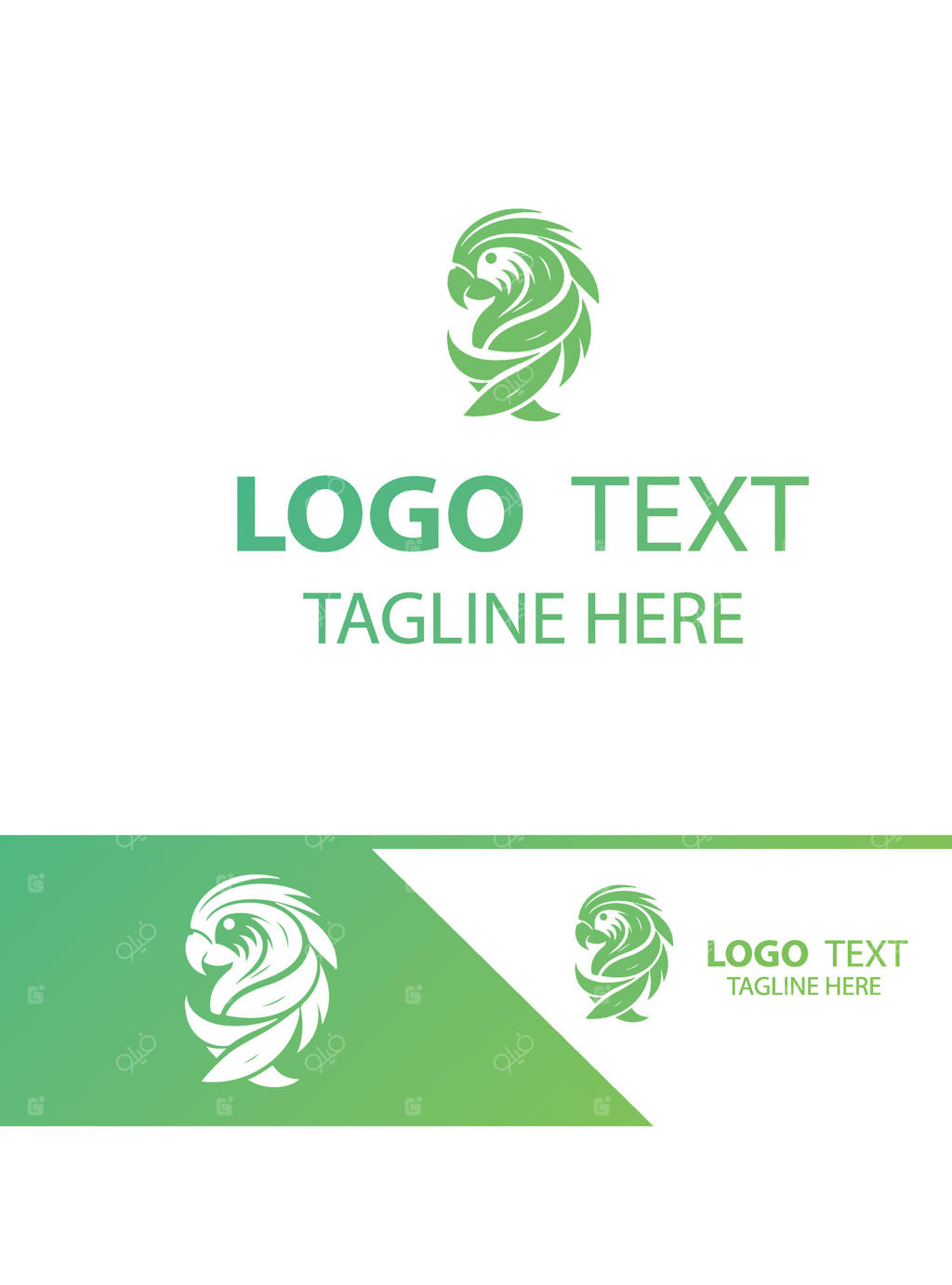 لوگوی Parrot Web Solutions: طوطی