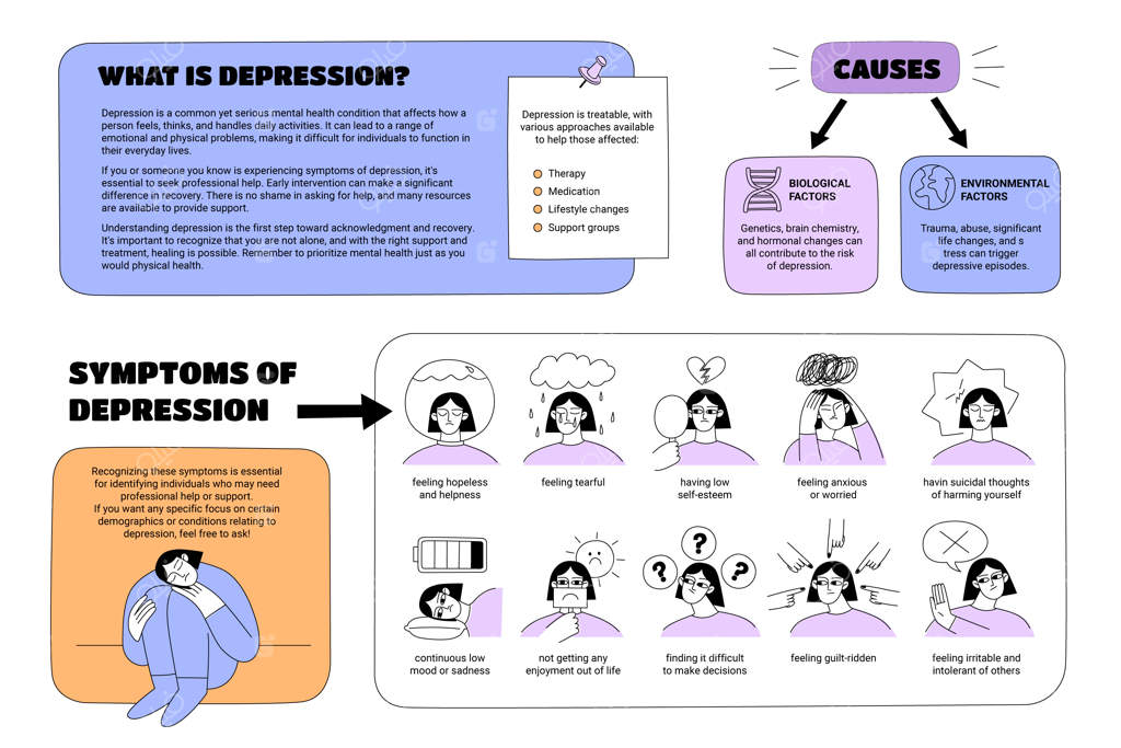 درک افسردگی: علل، علائم و روش‌های درمانی
