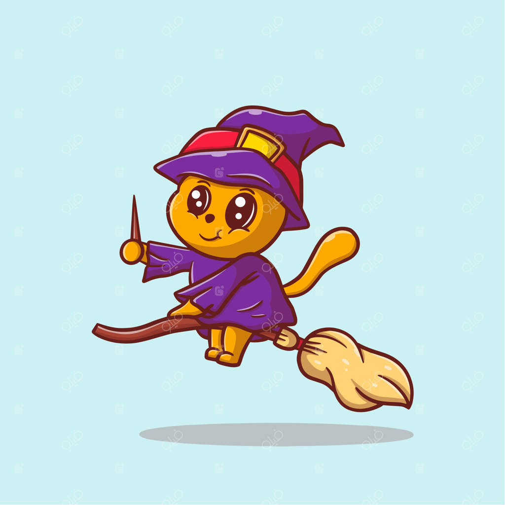 تصویر آیکون وکتور اسب تک‌شاخ بامزه