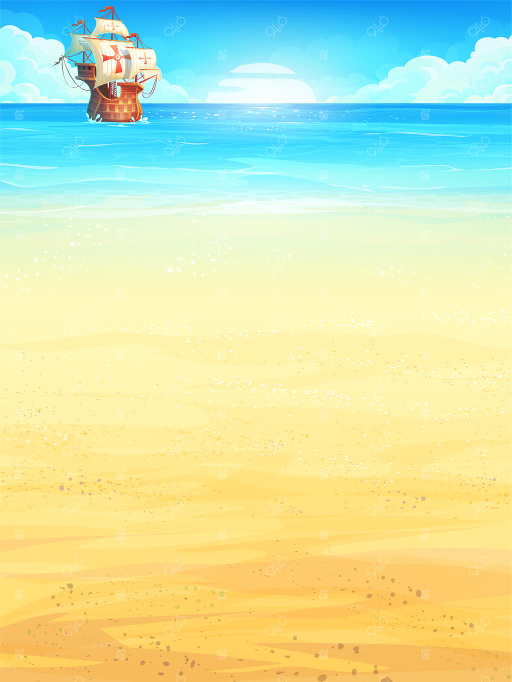 تعطیلات تابستانی با تصویر آفتاب