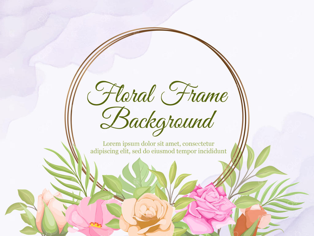 پس زمینه بنر گلدار برای تزئینات زنان و مراسم عروسی