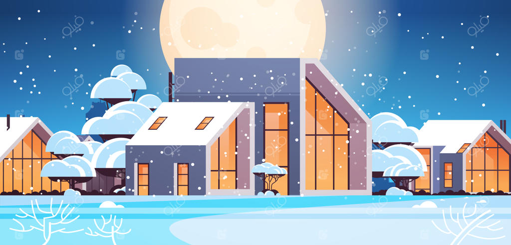 خانه مدرن از پانل‌های ساندویچی با پنجره‌های پانورامای بزرگ - مفهوم ساخت خانه‌های سازگار با محیط زیست و مدولار