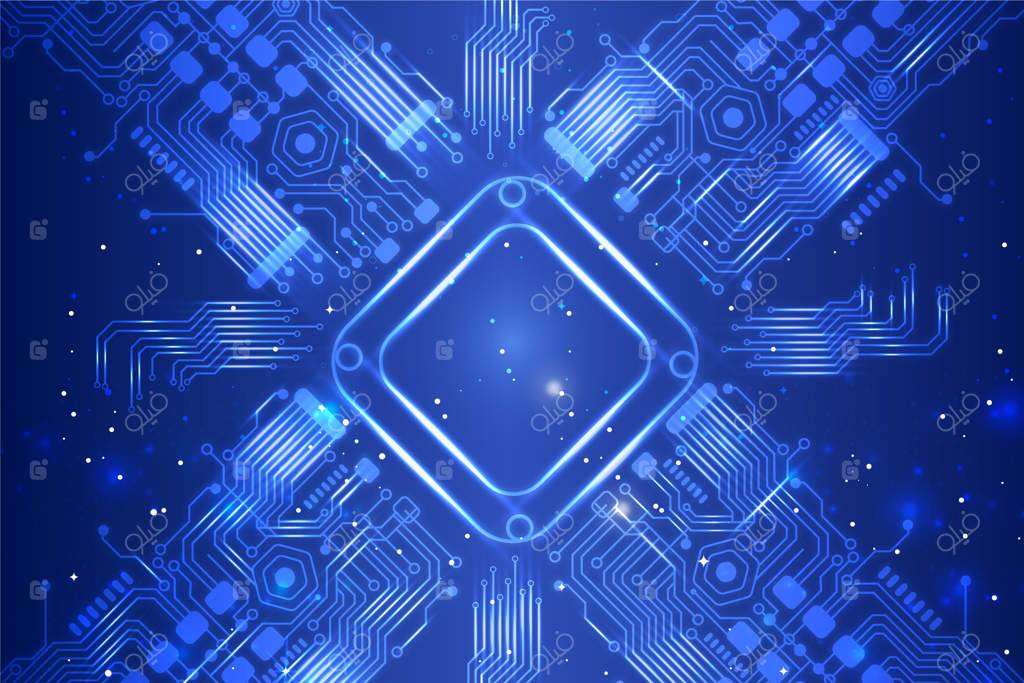 پس‌زمینه مدار نئونی