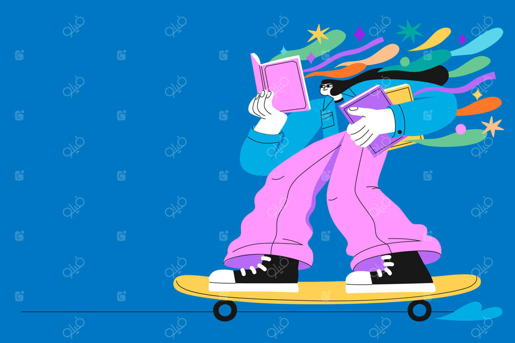 پس‌زمینه خیال‌پردازی کودکان با طراحی دستی