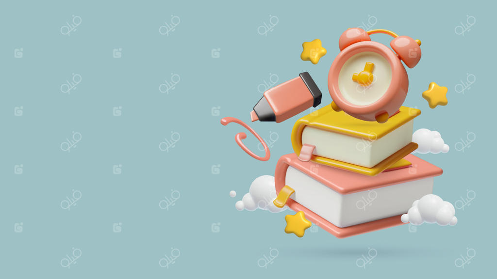 لوازم تحریر رنگارنگ