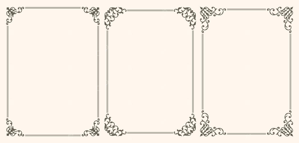 ست قاب برای دیپلم‌ها یا دعوت‌نامه‌ها