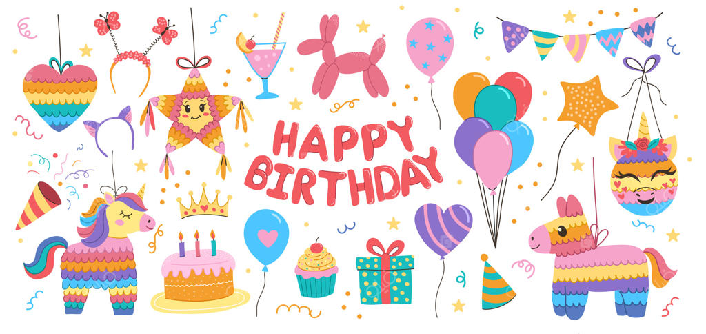 جشن تولد رنگارنگ