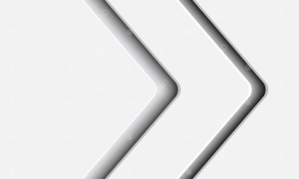 زمینه مدرن با سایه پیکان سفید و انتزاعی