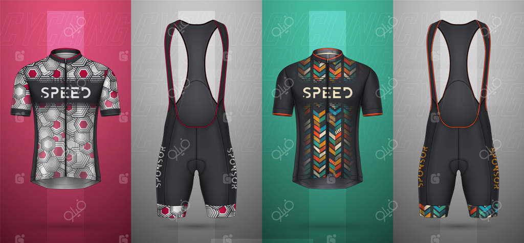 مجموعه ویژه پیراهن‌های دوچرخه‌سواری