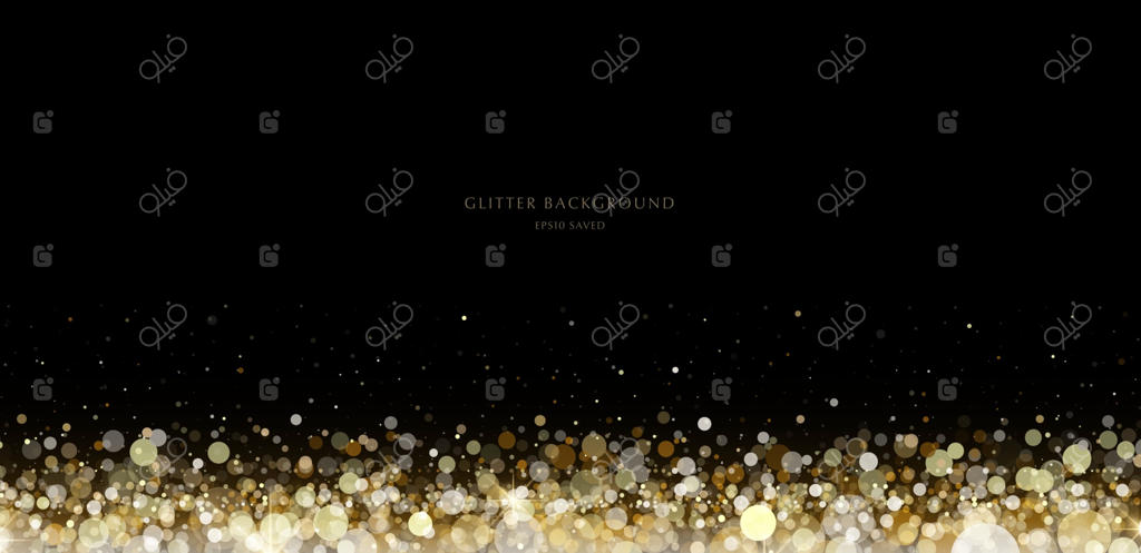 پس‌زمینه براق، نور طلایی مجلل ستاره‌گون