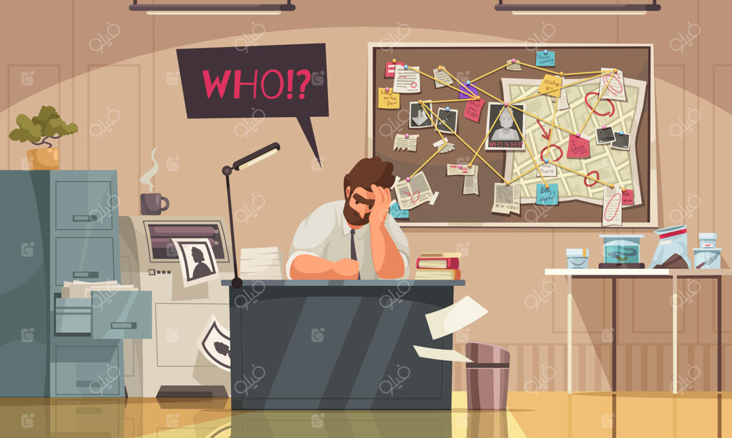 ترکیب داخلی دفتر کارآگاه