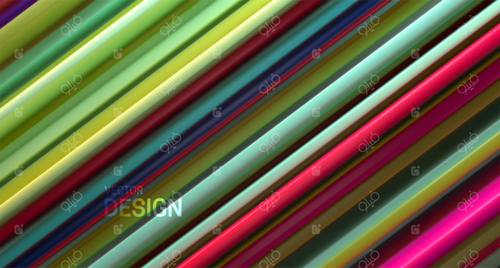 پس‌زمینه انتزاعی با سطح لایه‌ای چندرنگ