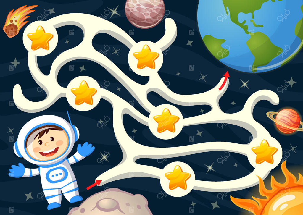 کاوش در هزارتوی فضایی با ستاره‌ها و سیارات به همراه پرو وکتور جذاب