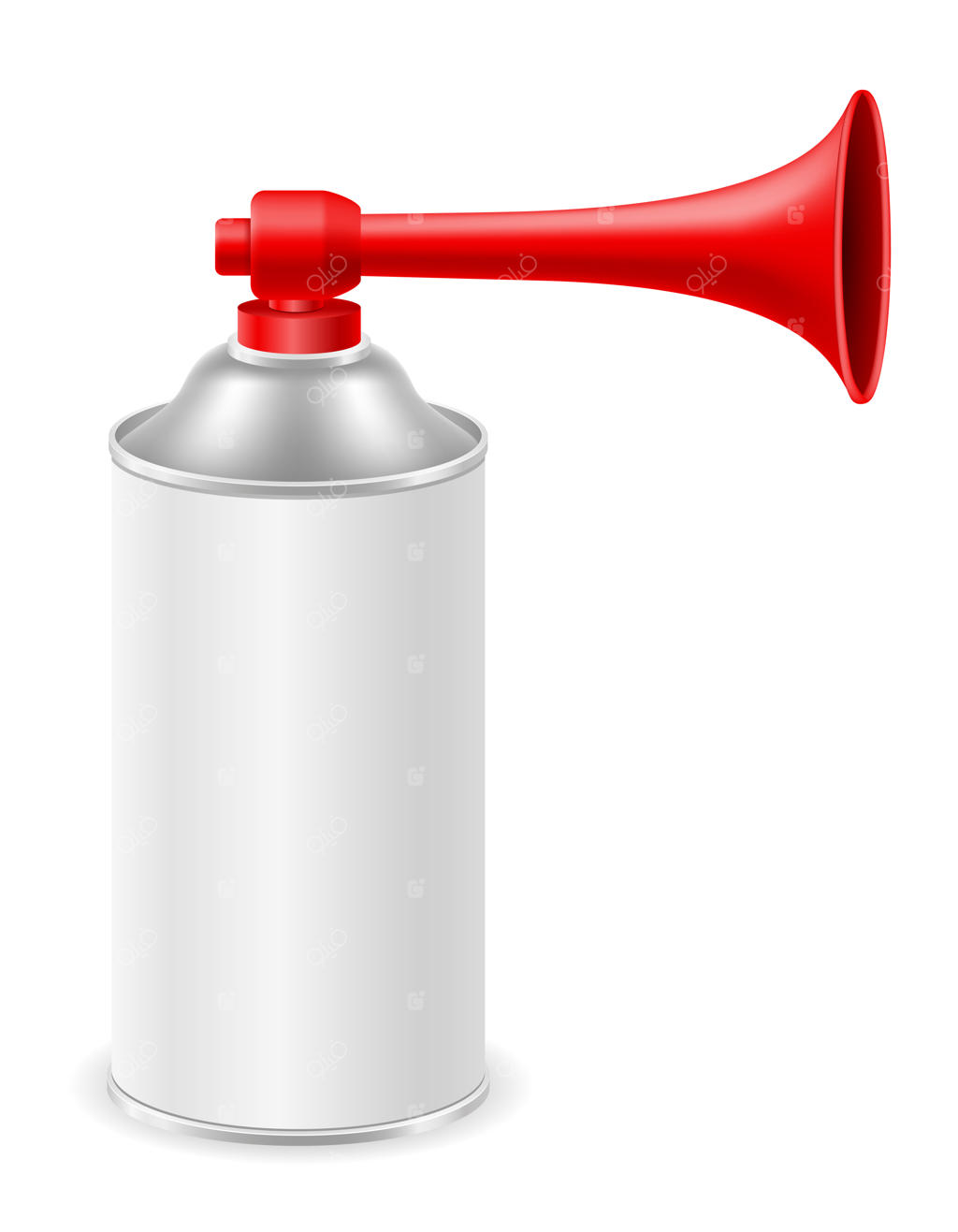 تصویر بوق هوا برای امداد و نجات یا علامت‌های ورزشی