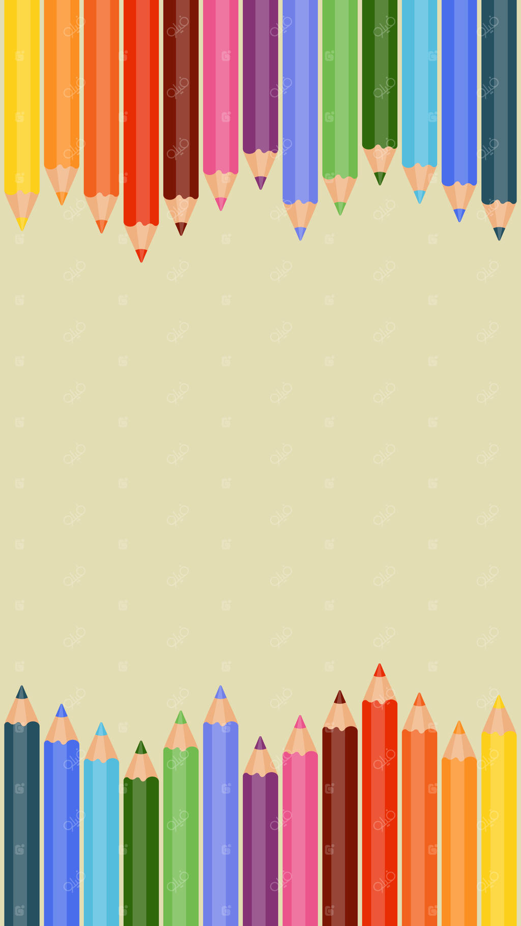 مدادهای رنگی برای خلاقیت و هنر حرفه‌ای وکتور