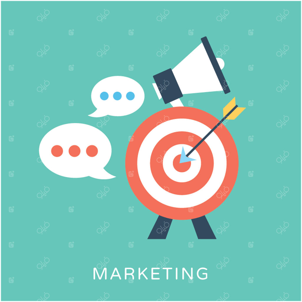 آیکون تخت بازاریابی