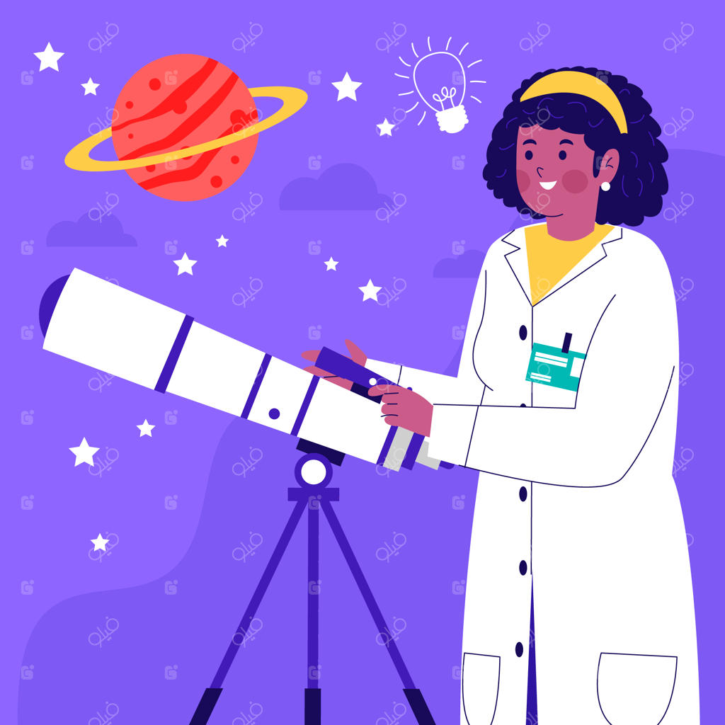 طراحی تخت به مناسبت روز جهانی زنان و دختران در علوم