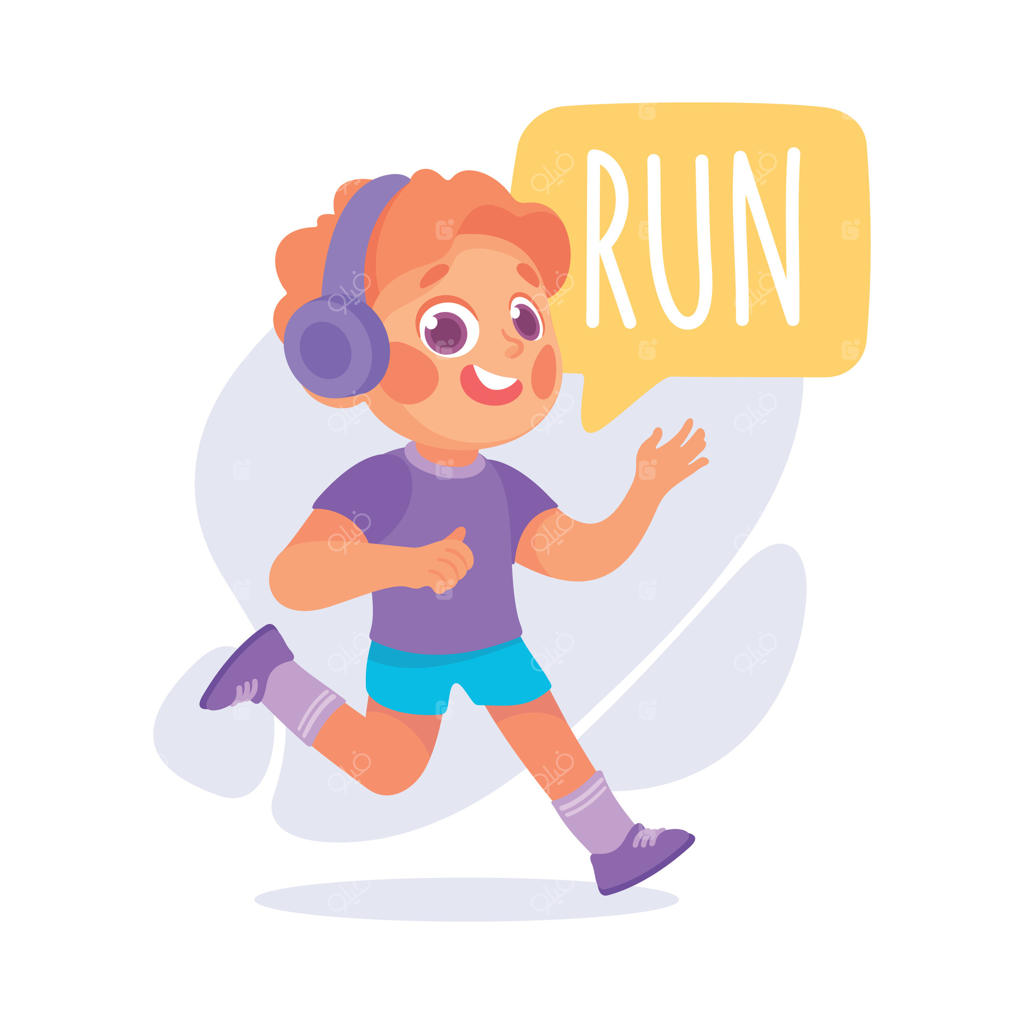 دویدن پسر با هدفون: مطالعه افعال با نمایش فعالیت توسط کودک