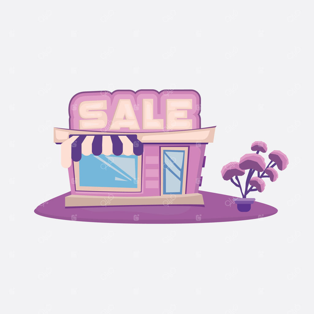 طراحی تخت پریز کوچک بنفش