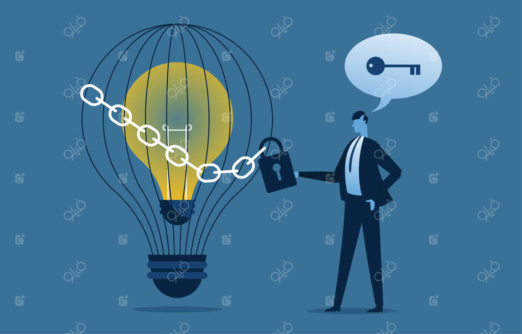 تاجر در جستجوی ایده‌های نو برای موفقیت بیشتر کسب‌وکار