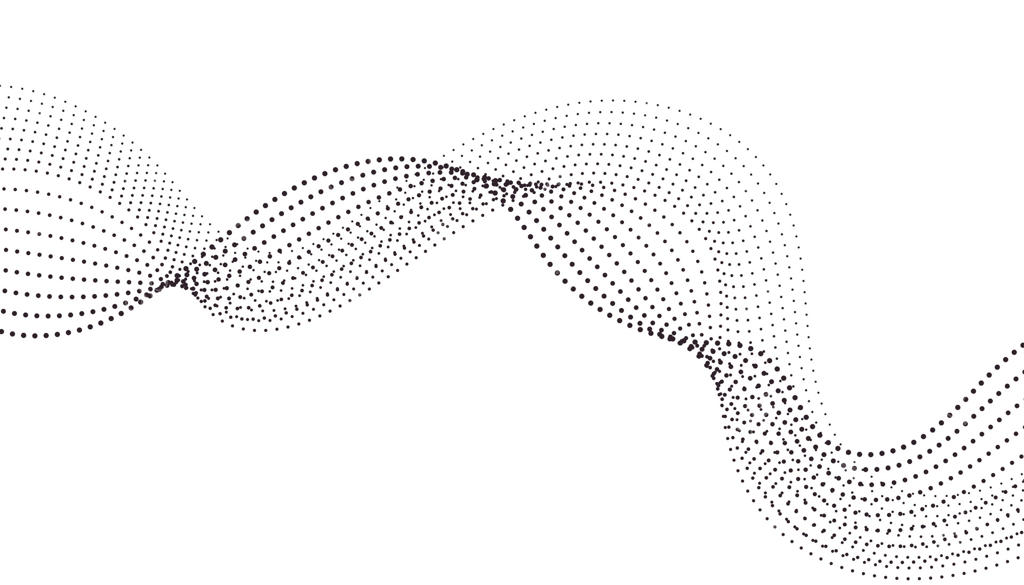 نقاط پراکنده، ذرات، الگوی موج. خط نور منحنی. طراحی پس‌زمینه انتزاعی برای موسیقی و مفهوم شبکه عصبی
