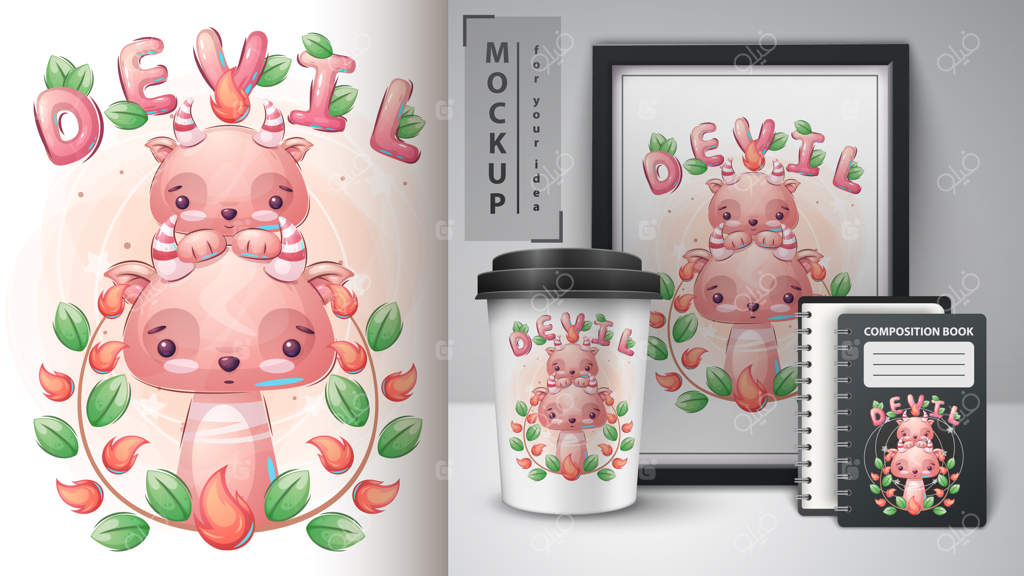 شخصیت کارتونی: خانواده شیطان دوست‌داشتنی