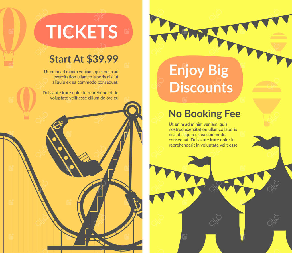 بلیط‌های شهربازی، با تخفیف‌های ویژه پیش‌رو استفاده کنید