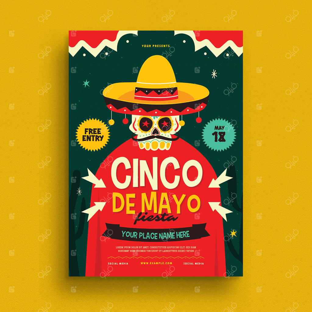 پوستر جشن سینکو د مایو