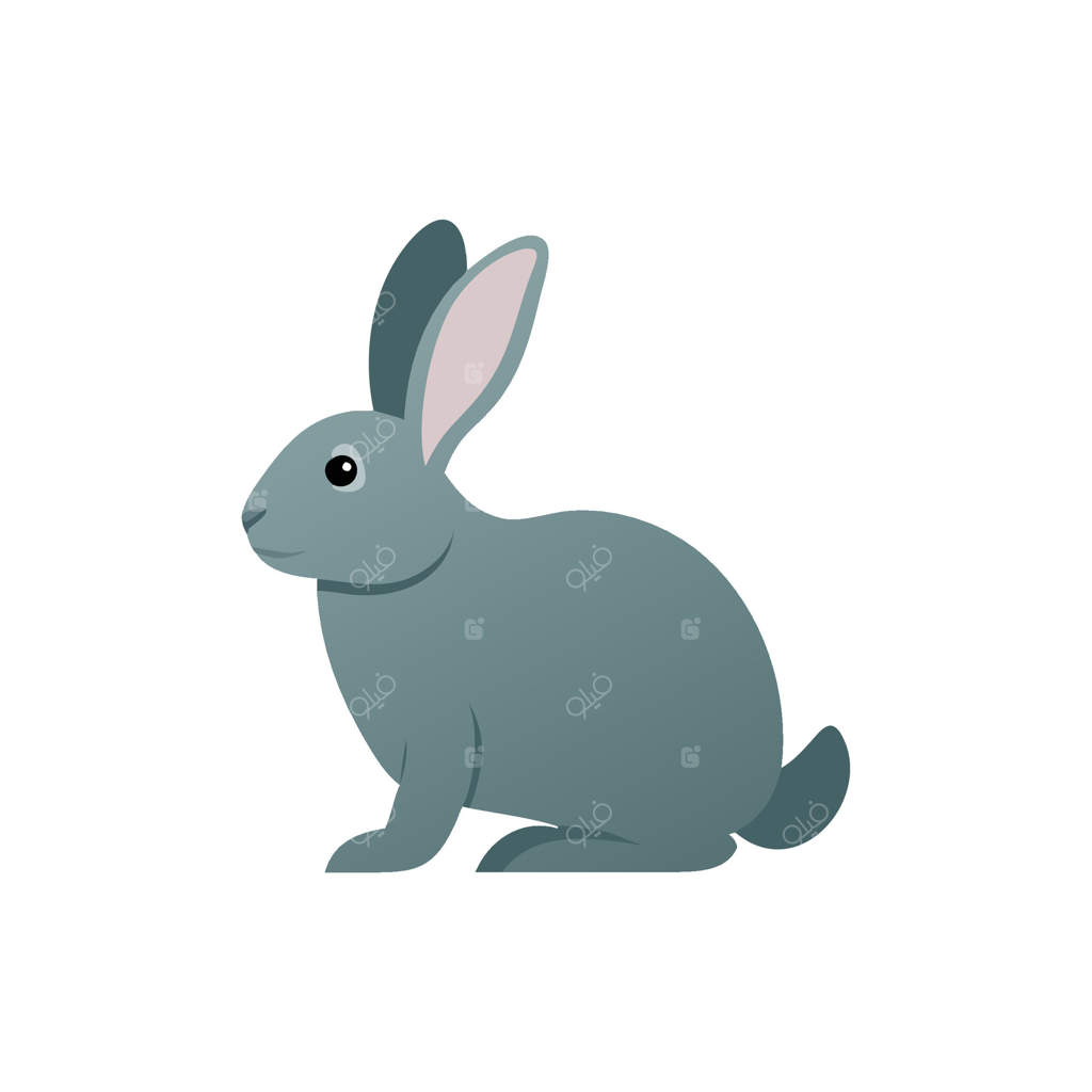 خرگوش دلربا در باغچه